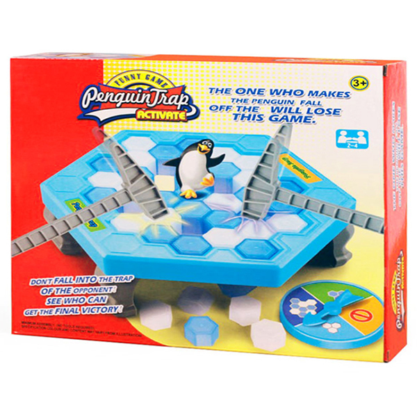 大企鹅破冰块游戏  塑料