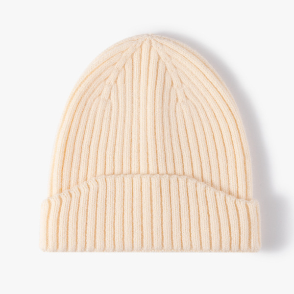 柔软纯色帽 中性 56-60CM 冬帽 90%聚酯纤维 10%羊毛