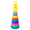 兔子彩虹套圈 圆形 塑料
