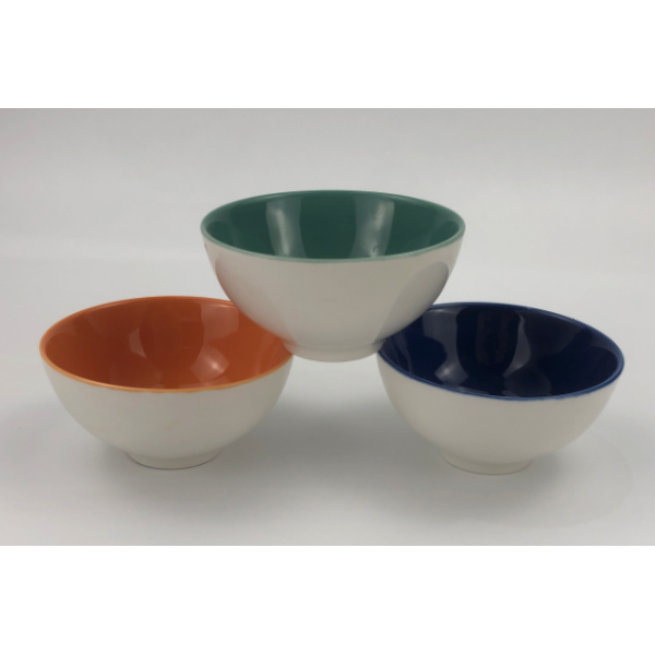 色釉陶瓷碗 混色 瓷器