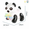 爬行小熊猫(中文包装) 电动 灯光 音乐 不分语种IC 塑料