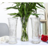 水晶富贵竹玻璃花瓶【12*29*9.8CM】 单色清装 玻璃
