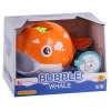 鲸鱼泡泡机带130ml泡泡液 电动 喷漆 塑料