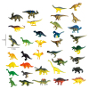 36pcs恐龙动物套装 塑料