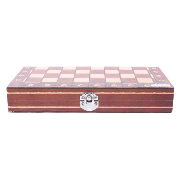 木制磁性国际象棋 国际象棋 三合一 木质