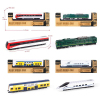 8款式合金列车模型 金属