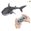 2.4G喷水银鲨 遥控 主体包电，遥控器不包电 灯光 塑料