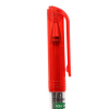12PCS 红芯中性可擦笔 0.7MM 红色 塑料