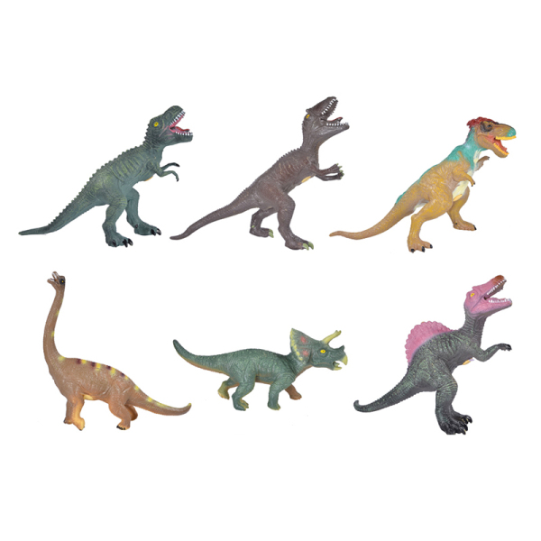 6款20寸复古恐龙 搪胶