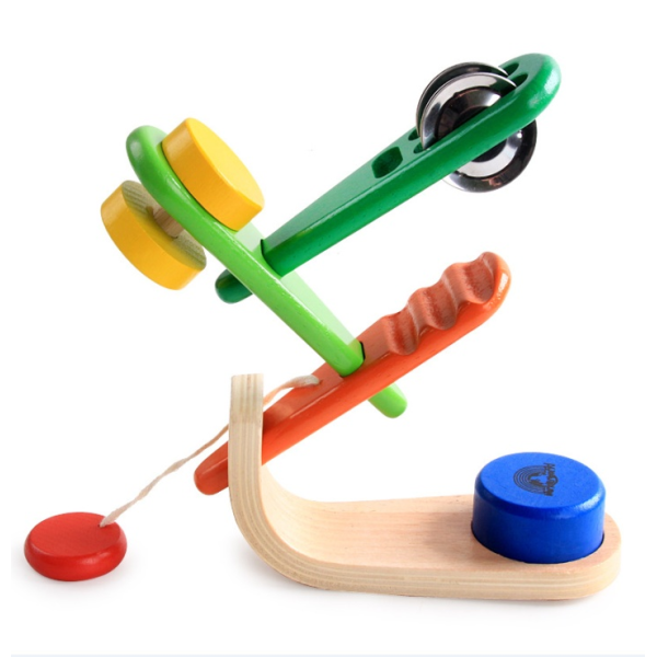 木制乐器音乐树玩具 单色清装 木质