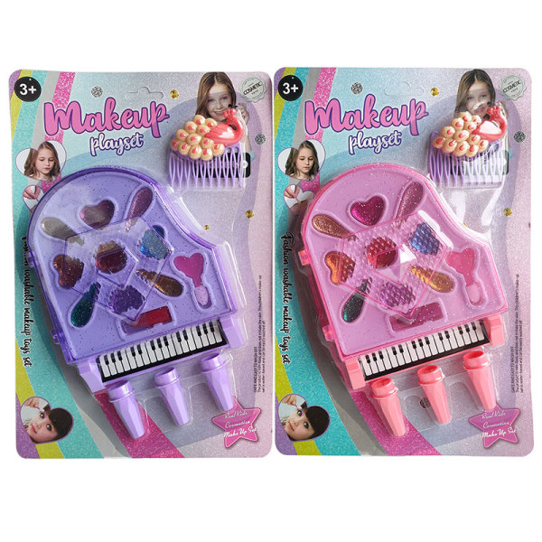 钢琴儿童彩妆套(金粉) 2色  塑料