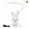 白兔触摸台灯带USB线 塑料