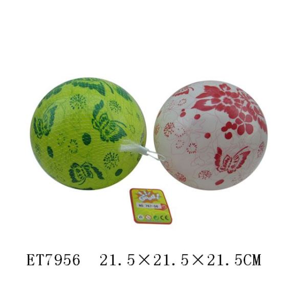 多款9寸动物彩印充气球 塑料