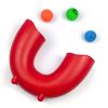 新品U型转球筒专注力训练儿童感统训练玩具早教家用回传球杂耍玩具 塑料