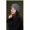 百搭大头围针织毛线帽 女人 56-60CM 贝雷帽 80%腈纶 20%羊毛