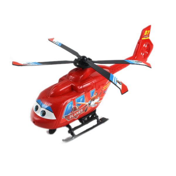 实色拉线飞机总动直升机 仿真 直升机 塑料