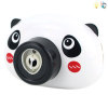 熊猫相机泡泡机配2瓶30ML泡泡水 电动 灯光 音乐 不分语种IC 喷漆 塑料