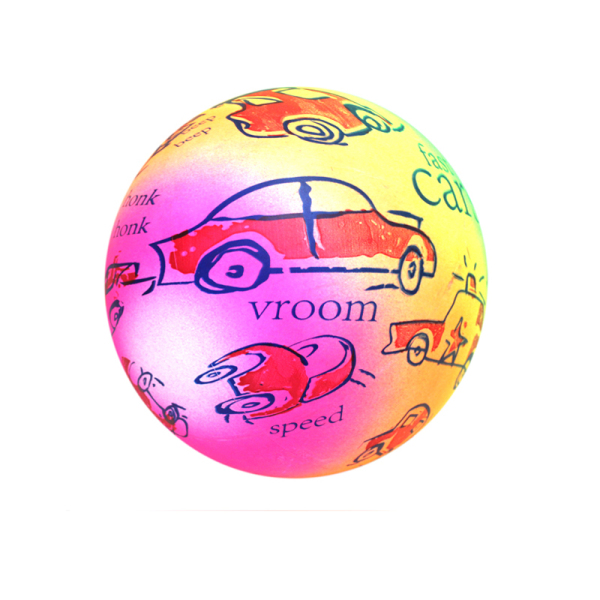9寸汽车彩虹充气球 塑料