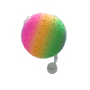 9寸按摩彩虹充气球 塑料