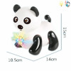 爬行小熊猫 电动 灯光 音乐 不分语种IC 塑料