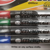 4PCS 16.5*13cm 记号笔 (红1蓝1黑1绿1) 混色 塑料