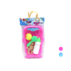 小娃娃带浴盆,肥皂,奶瓶,梳子,动物浅蓝,粉红2色 塑料