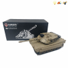 电商盒(USA M1A2) 美国M1A2坦克带USB 沙漠色 遥控 20通 灯光 声音 不分语种IC 主体包电，遥控器不包电 塑料