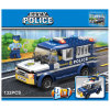城市警察系列之二变押囚车 塑料