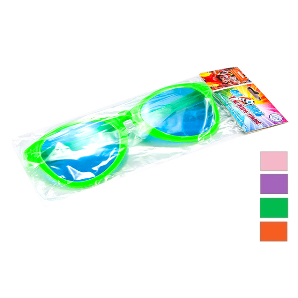 环保大太阳眼镜紫橙绿,粉红4色 塑料