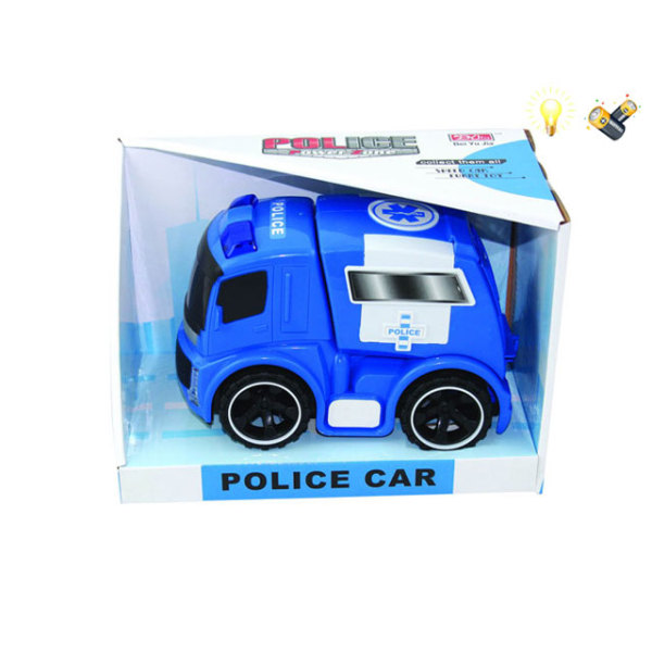 警车 惯性 灯光 包电 实色 警察 塑料