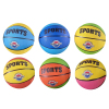10寸彩色篮球 6色 塑料