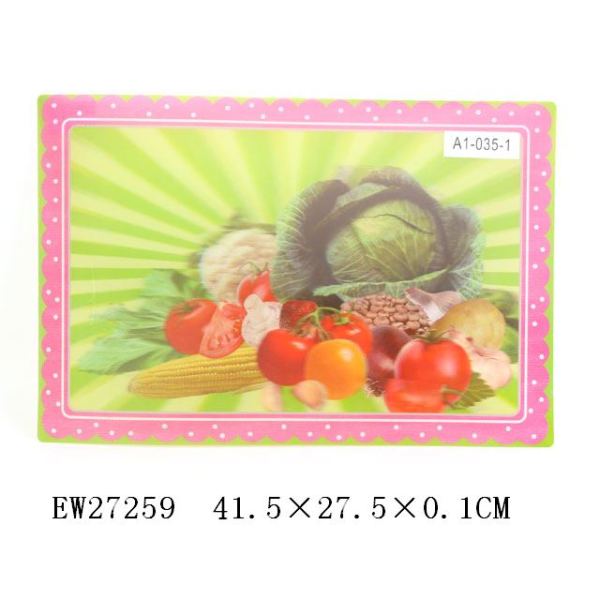 蔬菜餐垫(12pcs/bag) 塑料