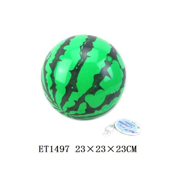 9寸西瓜充气球 塑料