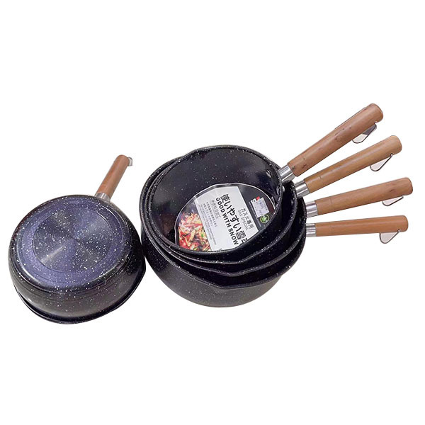 汤锅铁锅 可用明火和电磁炉 黑色 22CM 金属