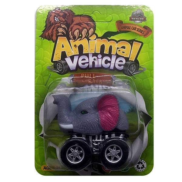 大象越野车 回力 喷漆 塑料
