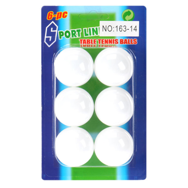 6只庄乒乓球 塑料