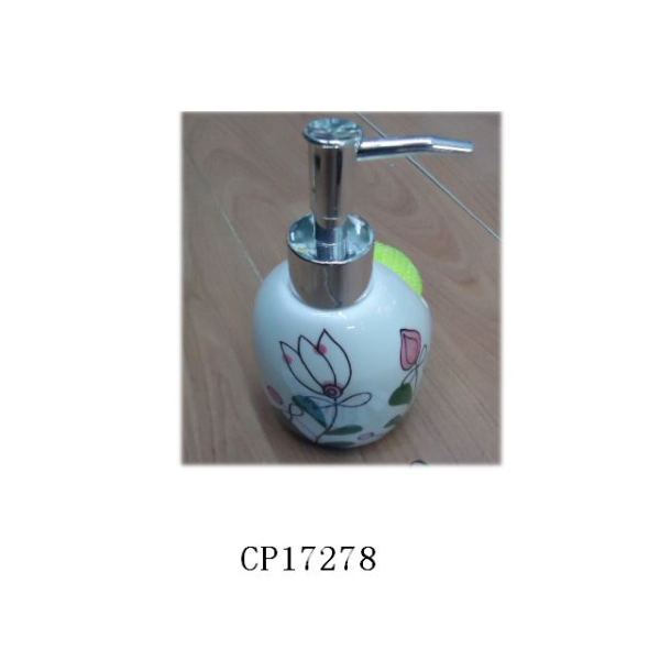 2PCS 17.5*11cm洗手瓶 单色清装 陶瓷