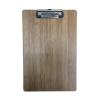 黑纹木质板夹 平夹 单色清装 木质