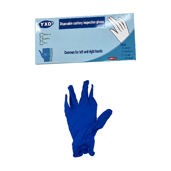 4克100pc丁腈医用手套 单色清装 塑料