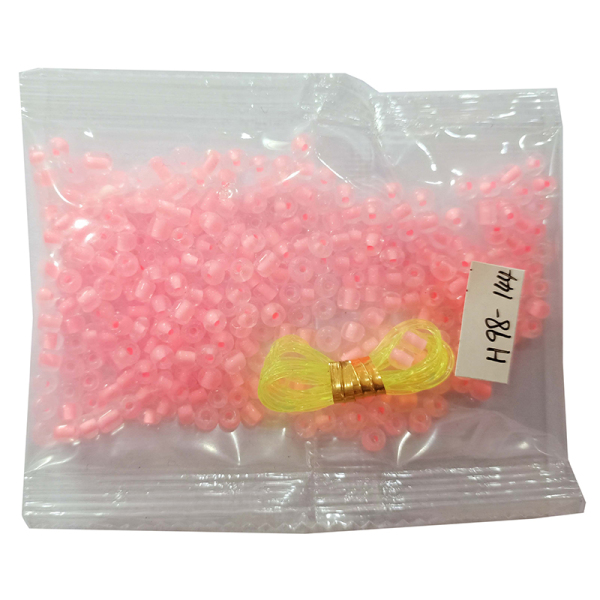 287(pcs)4mm染心珠套装 粉红 塑料