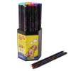 72PCS 黑杆铅笔 混色 石墨/普通铅笔 HB 塑料