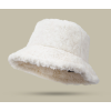 大头围毛绒纯色保暖帽 女人 56-62CM 巴拿马 100%聚酯纤维