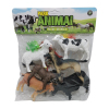 6pcs农场动物套装 塑料