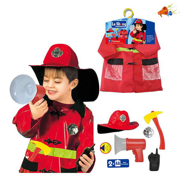 消防玩具套装 通用 声音 不分语种IC 小码 布绒