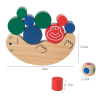 木质蜗牛平衡叠叠乐玩具 木质