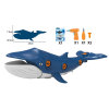 手动钻+电钻3D拆装海洋动物鲨鱼组合