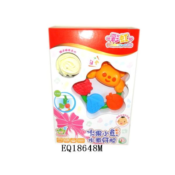 水果小熊水煮牙胶(中文包装) 塑料